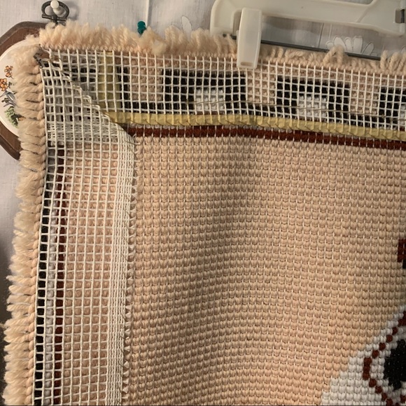 Vintage Zuni Native American decorative shag rug - Picture 5 of 7